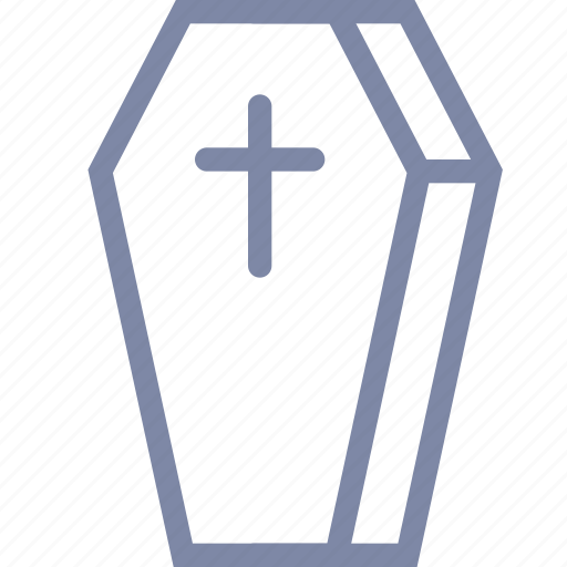 Cemetery, coffin, cross, death icon - Download on Iconfinder