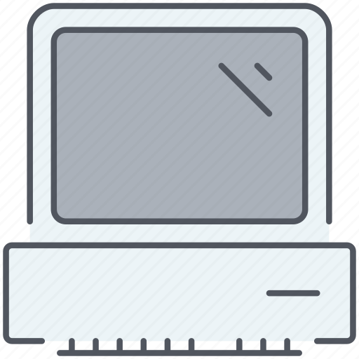 Computer, desktop, device, machine, old, old computer, technology icon - Download on Iconfinder