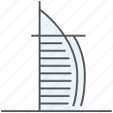 arabit, burj al arab, dubai, emirates, hotel, monument, uae