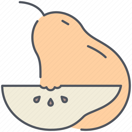 Pear, food, fruit, healthy, kitchen, organic, vegan icon - Download on Iconfinder