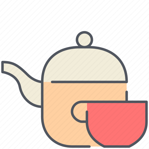 Tea, cup, drink, food, healthy, kitchen, teapot icon - Download on Iconfinder