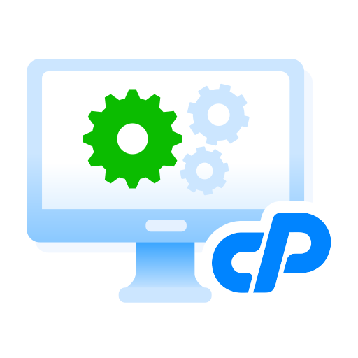 Control panel, cpanel, gears, monitor icon - Free download