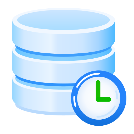 Backup, backups, daily, data, database, scheduled icon - Free download