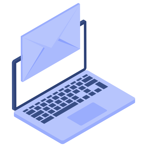 Laptop, email, envelope, letter icon - Free download