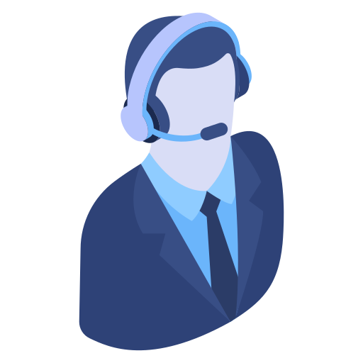 Headset, operator, person, support, mic icon - Free download