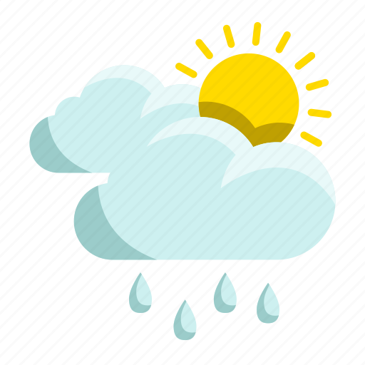Sun, rain, cloudy icon - Download on Iconfinder