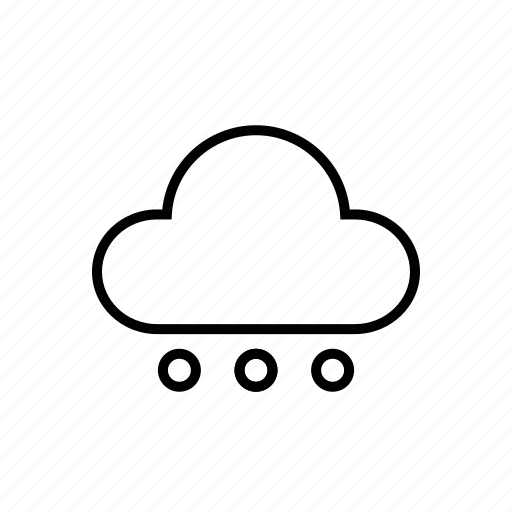 Cloud, snow, weather, cloudy icon - Download on Iconfinder
