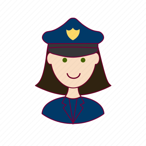Emprego, job, mulher, police officer, policial, professions, trabalho icon - Download on Iconfinder