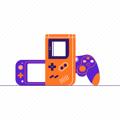 Gaming, solid, controller, play, video, gamepad, game illustration - Download on Iconfinder