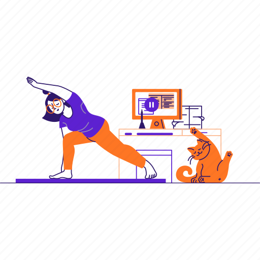 Workout, solid, exercise, fitness, gym, yoga, training illustration - Download on Iconfinder