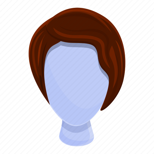 Woman, wig, hair, head icon - Download on Iconfinder