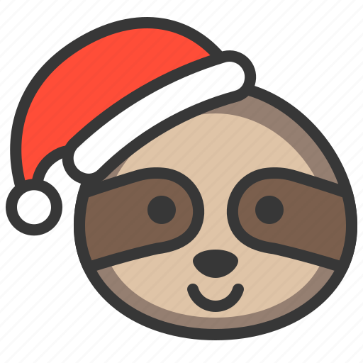 Animal, christmas, sloth, wild, xmas icon - Download on Iconfinder