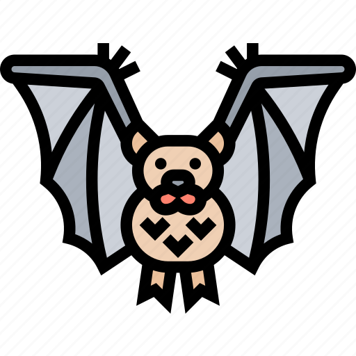 Bat, nocturnal, mammal, wildlife, night icon - Download on Iconfinder