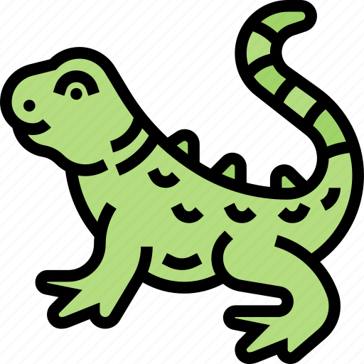 Lizard, iguana, reptile, wildlife, animal icon - Download on Iconfinder