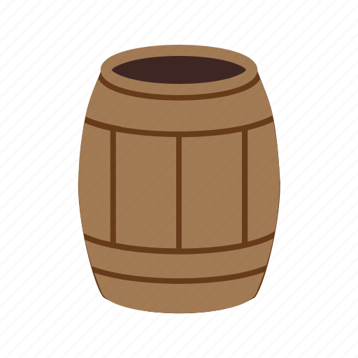Barrel, beer, rolling, west, western, wild, wooden icon - Download on Iconfinder