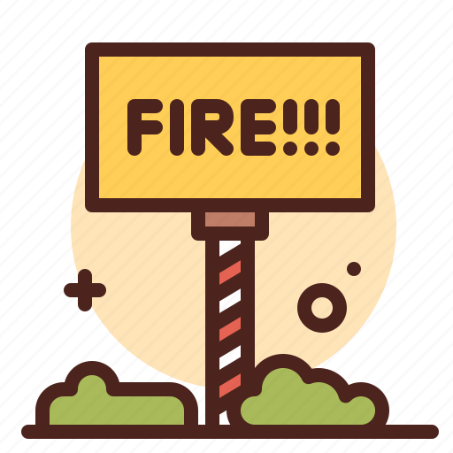 Fire, zone, danger, burn icon - Download on Iconfinder