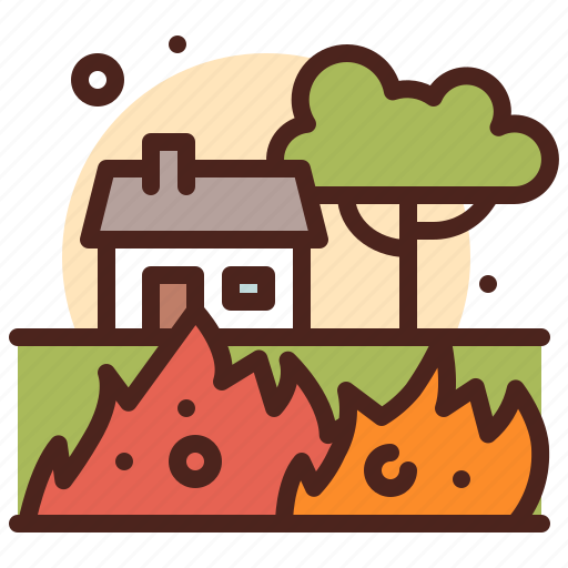 Land, fire, danger, burn icon - Download on Iconfinder