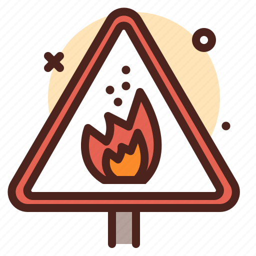 Sign, fire, danger, burn icon - Download on Iconfinder