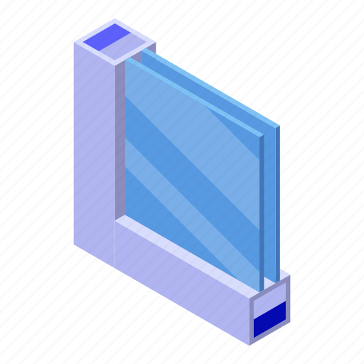 Business, cartoon, isometric, modern, part, tree, window icon - Download on Iconfinder