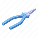 business, cartoon, construction, hand, isometric, pliers, silhouette