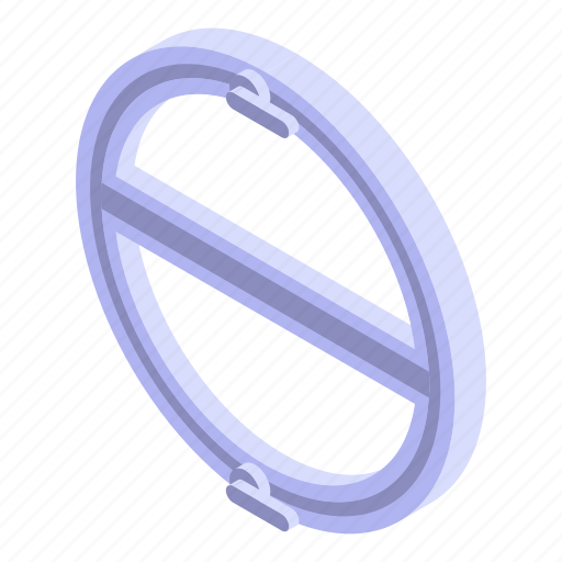 Cartoon, frame, isometric, logo, round, water, window icon - Download on Iconfinder