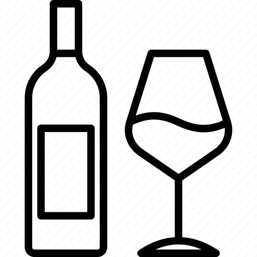 Wine, wine testing, wineglass, alcohol, bar, beverage, bottle icon - Download on Iconfinder