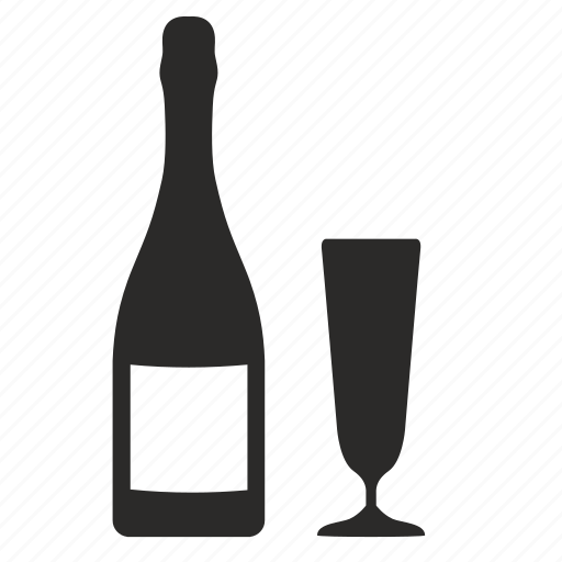 Bocal, bottle, champagne, label icon - Download on Iconfinder