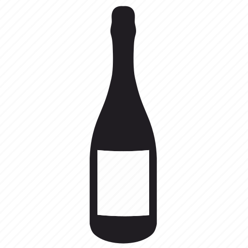 Alcohol, bottle, label, shampagne icon - Download on Iconfinder