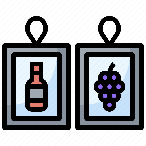 Alcoholic, bottle, drink, drinking, label, wine icon - Download on Iconfinder