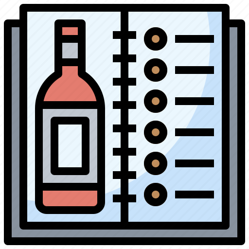 Bottle, food, list, menu, wine icon - Download on Iconfinder