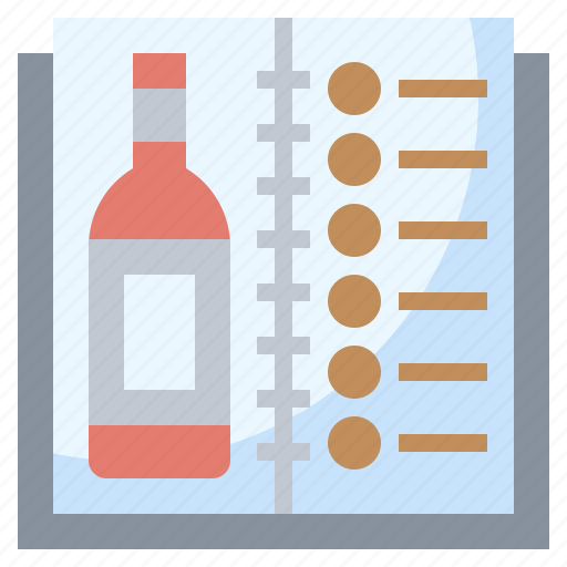 Bottle, food, list, menu, wine icon - Download on Iconfinder