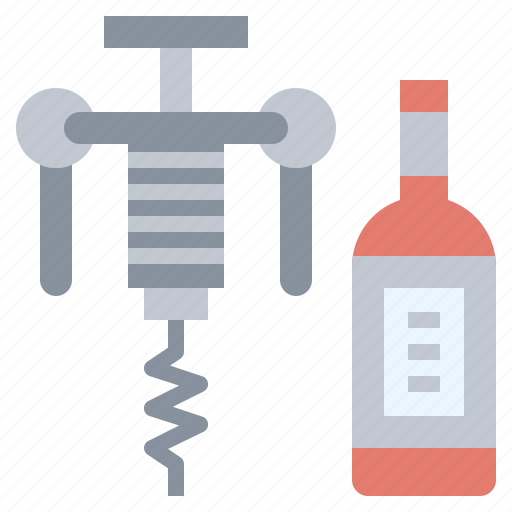 Bottle, kitchen, open, opener, wine icon - Download on Iconfinder