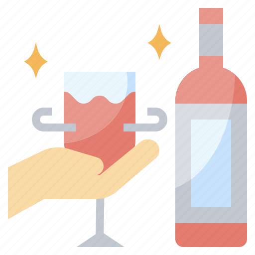 Glass, glasses, hand, rotate, wine icon - Download on Iconfinder