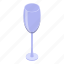 champagne, christmas, flower, flute, isometric, party, wedding 
