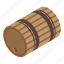 barrel, cartoon, isometric, retro, vintage, wine, wood 