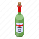 bottle, cartoon, isometric, party, restaurant, silhouette, wine