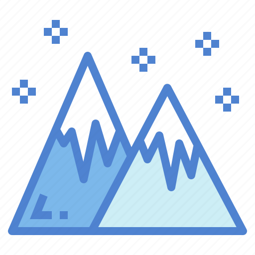 Mountains, nature, snow, winter icon - Download on Iconfinder