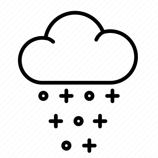 Cloud, rain, snow, weather, winter icon - Download on Iconfinder