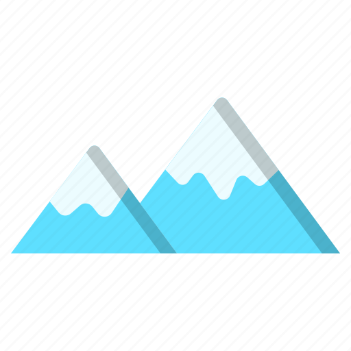 Mountain, snow, winter icon - Download on Iconfinder