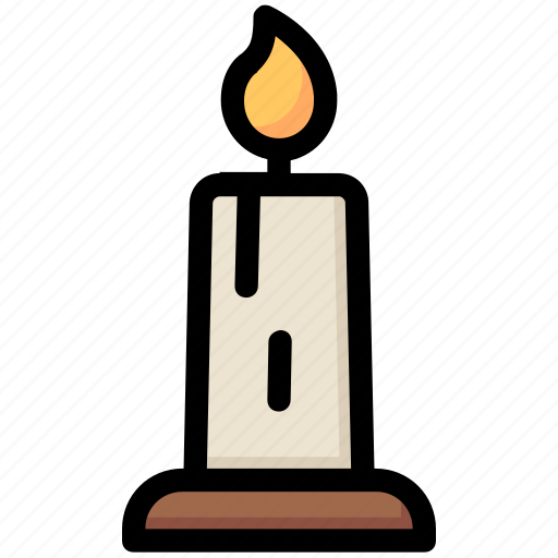 Candle, fire, light, winter icon - Download on Iconfinder
