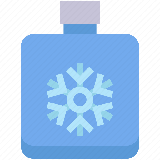 Beverage, bottle, cold, drink, snow, snowflake icon - Download on Iconfinder