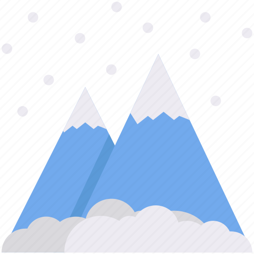 Cloud, cold, ice, mountain, snow, weather, winter icon - Download on Iconfinder