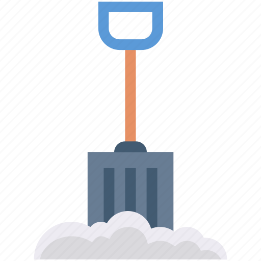 Dig, equipment, shovel, snow, tool, winter icon - Download on Iconfinder
