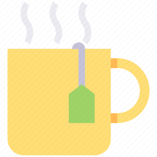 Beverage, drink, mug, tea, teabag icon - Download on Iconfinder