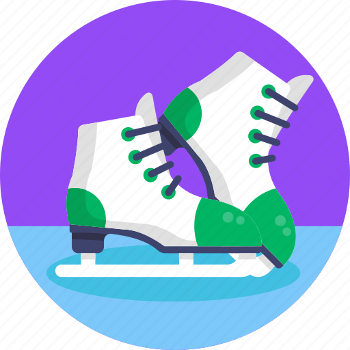 Skate, ice, skating shoes, sports, skating, winter icon - Download on Iconfinder