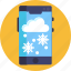 snowflakes, sports, weather, winter, cloud 