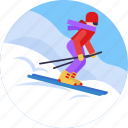 sports, winter, board, snowboarding, snow
