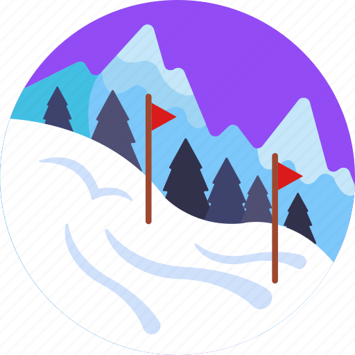 Flag, ice, sports, winter, snow icon - Download on Iconfinder