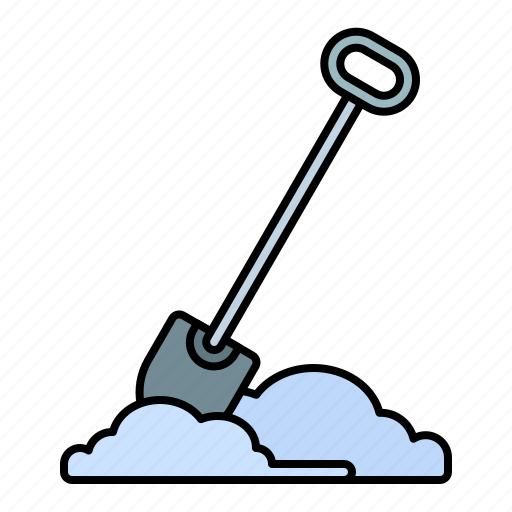 Winter Tools Snow Shovel Icon Download On Iconfinder