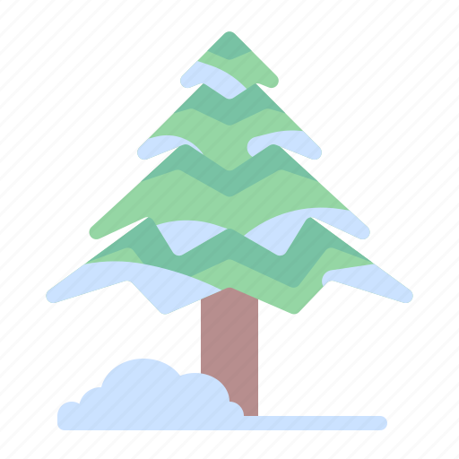 Snow, tree, pine, winter icon - Download on Iconfinder